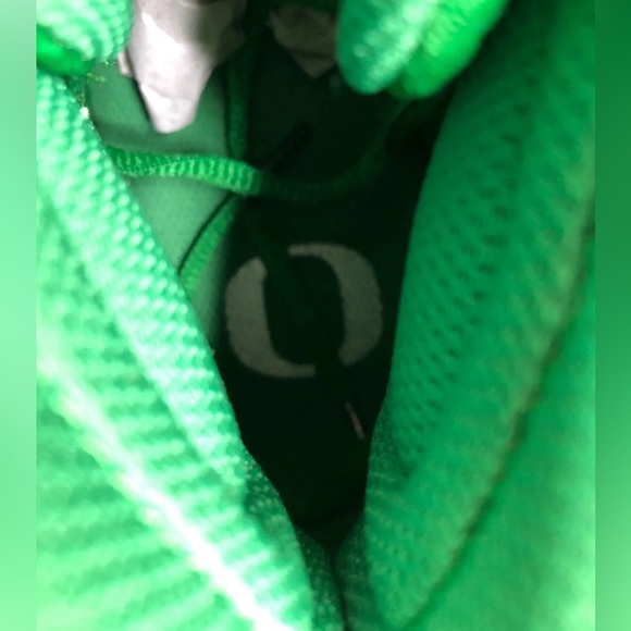 Nike Force Savage Pro 2 Mid Shark Oregon Ducks Sample PE Cleats Sz 13 CI9904-301 - Picture 8 of 9